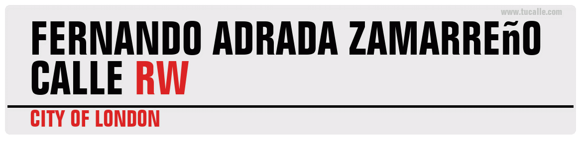 cartel_de_calle-de-Fernando Adrada Zamarreño_en_londres